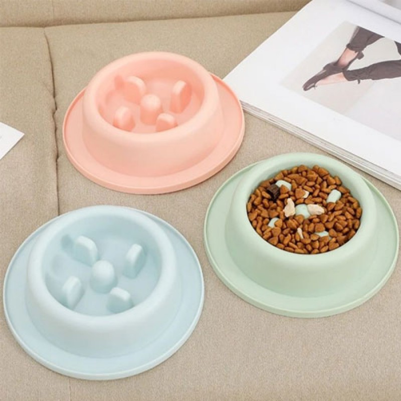 Feeding Food Bowls Anti-Chocking Dog Bowl