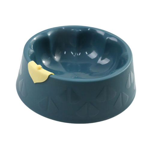 Plastic Pet Bowl Dish Indoor Pet Double Bowl 